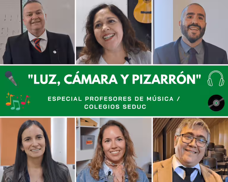 “Luz, Cámara y Pizarrón” (especial profesores de Música)