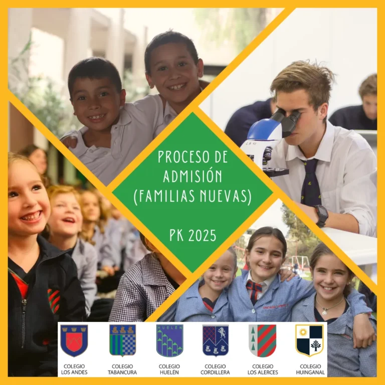 Proceso de admisión para prekínder 2025 (familias nuevas)