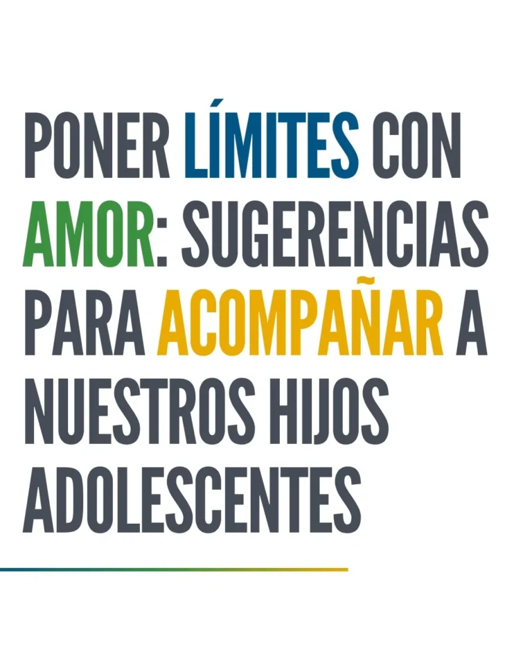 Poner límites con amor: sugerencias para acompañar a nuestros hijos adolescentes